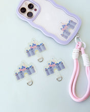 Load image into Gallery viewer, Disneyland Castle (DLR) Phone Tether + Tab Set