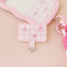 Load image into Gallery viewer, Pink Hidden Mickey Bows Phone Tether + Tab Set