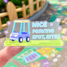Load image into Gallery viewer, Nice Parking Spot Transparent Sticker