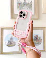 Load image into Gallery viewer, Pink Hidden Mickey Bows Phone Tether + Tab Set