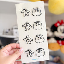 Load image into Gallery viewer, Mousefit Black Paper Clips