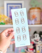 Load image into Gallery viewer, Jumbo Mouse Rose Gold Paper Clips