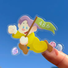 Load image into Gallery viewer, Dopey Challenge Transparent Sticker