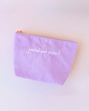 Load image into Gallery viewer, Go Live Your Dream Corduroy Pouch