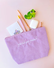 Load image into Gallery viewer, Go Live Your Dream Corduroy Pouch