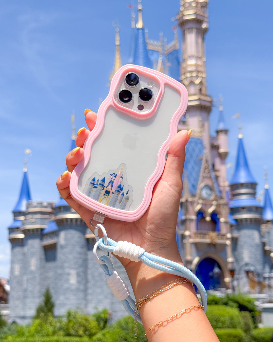 Disney World Castle (WDW) Phone Tether + Tab Set Disney World Castle (WDW) Phone Tether + Tab Set