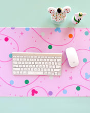 Load image into Gallery viewer, Pastel Holiday Lights Desk Mat