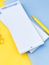 Load image into Gallery viewer, Believe In Magic List Notepad