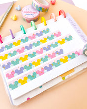 Load image into Gallery viewer, Peekaboo Mouse Sparkly Washi Tape
