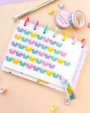 Load image into Gallery viewer, Peekaboo Mouse Sparkly Washi Tape