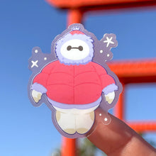 Load image into Gallery viewer, Puffer Winter Baymax Transparent Sticker
