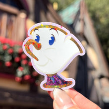 Load image into Gallery viewer, Chip Cup Glitter Sticker