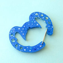 Load image into Gallery viewer, Stitch Carabiner Charm Clip