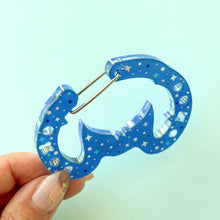 Load image into Gallery viewer, Stitch Carabiner Charm Clip