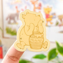 Load image into Gallery viewer, Hundred Acre Pooh Matte Holographic Sticker