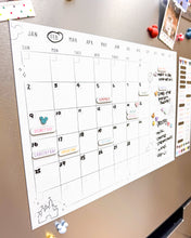 Load image into Gallery viewer, Magnetic Monthly Dry Erase Calendar Set