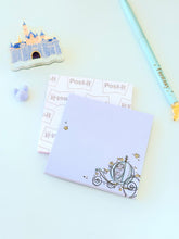 Load image into Gallery viewer, Cinderella Carriage Princess Sketch Post It