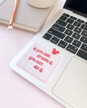 Load image into Gallery viewer, You Can Do It Post It Bumpy Sensory Sticker