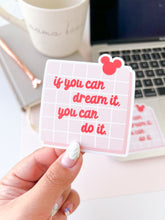 Load image into Gallery viewer, You Can Do It Post It Bumpy Sensory Sticker
