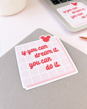 Load image into Gallery viewer, You Can Do It Post It Bumpy Sensory Sticker