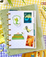 Load image into Gallery viewer, Tiana Books & Beignets Transparent Sticker