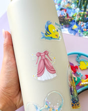 Load image into Gallery viewer, Ariel Princess Dress Transparent Sticker