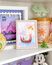 Load image into Gallery viewer, Floating Lanterns Watercolor Print
