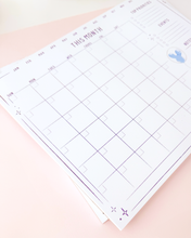 Load image into Gallery viewer, Balloons Undated *Monthly* Planner Notepad