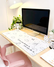Load image into Gallery viewer, Classic White Sketch Desk Mat