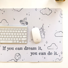 Load image into Gallery viewer, Classic White Sketch Desk Mat