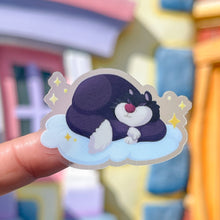 Load image into Gallery viewer, Sleepy Lucifer Transparent Sticker