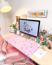 Load image into Gallery viewer, Pastel Holiday Lights Desk Mat