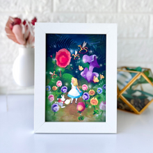 Load image into Gallery viewer, Alice in Wonderland Watercolor Print