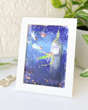 Load image into Gallery viewer, You Can Fly Peter Pan Watercolor Print