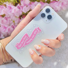 Load image into Gallery viewer, Happily Ever After Banner Transparent Sticker