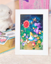 Load image into Gallery viewer, Alice in Wonderland Watercolor Print