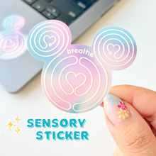Load image into Gallery viewer, With Love Mickey Sensory Sticker