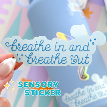 Load image into Gallery viewer, Breathe In, Breathe Out Bumpy Sensory Sticker