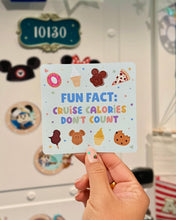 Load image into Gallery viewer, Cruise Calories Don't Count Cruise Magnet