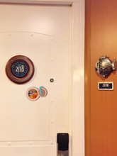 Load image into Gallery viewer, Jaq Jaq Gus Gus Porthole Door Cruise Magnet