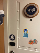 Load image into Gallery viewer, Madame Crystal Ball Porthole Cruise Magnet