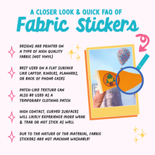 Load image into Gallery viewer, Wilderness Explorer's Pennant Flag Fabric Sticker