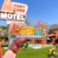 Load image into Gallery viewer, Radiator Springs Landmarks Transparent Sticker