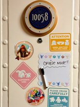 Load image into Gallery viewer, Pirate Jack Porthole Cruise Magnet