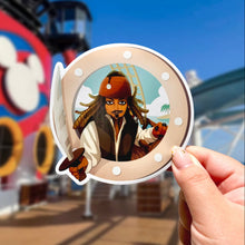 Load image into Gallery viewer, Pirate Jack Porthole Cruise Magnet