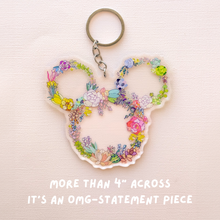 Load image into Gallery viewer, JUMBO Succulent Wreath Acrylic Charm (Limited Edition)