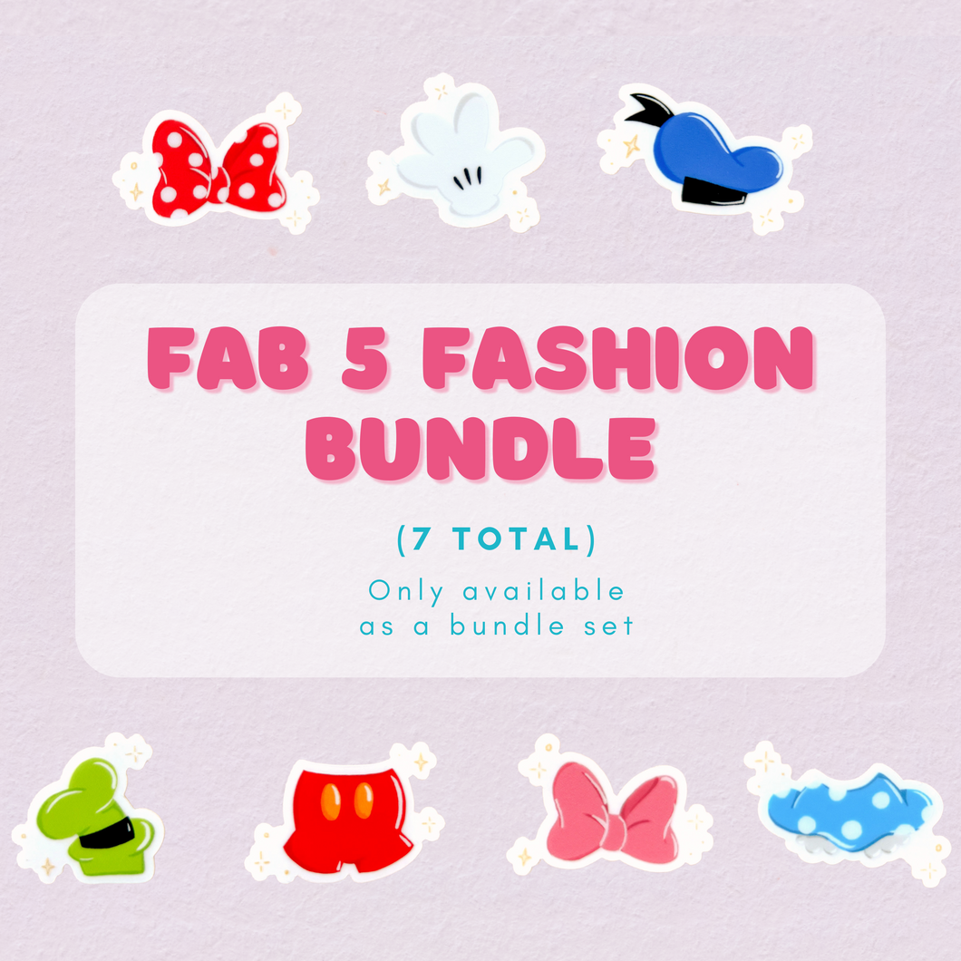 Fab 5 Fashion Bundle (7 Total)