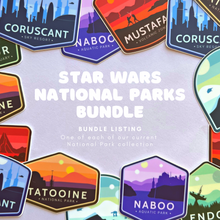 Load image into Gallery viewer, Star Wars National Parks Sticker Bundle (8 Total)