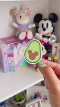 Load and play video in Gallery viewer, Avocado Glitter Holographic Sticker
