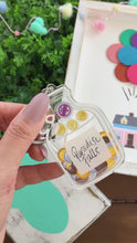 Load and play video in Gallery viewer, Paradise Falls Jar Shaker Acrylic Charm